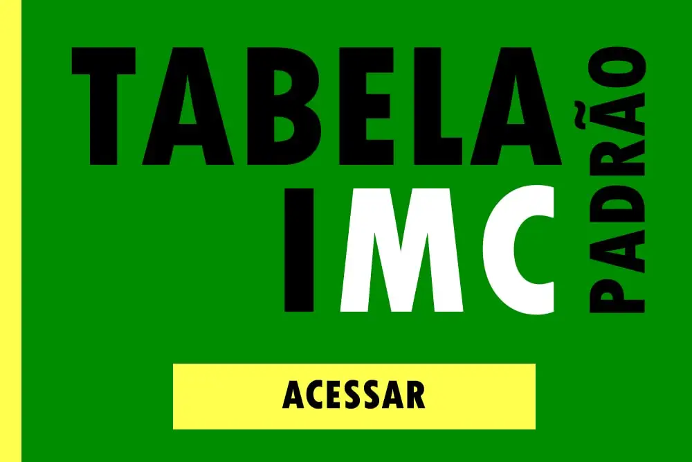 Tabela de IMC Padrão